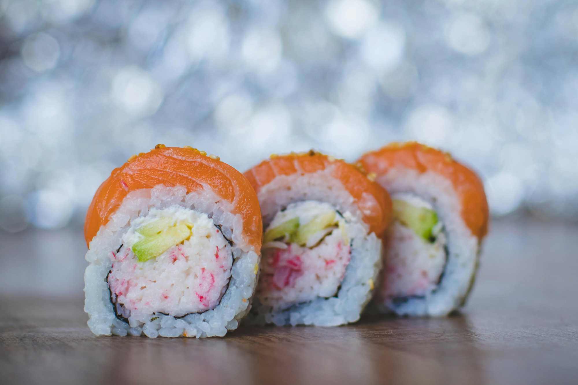 sushi před spaním